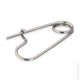 Safety pin earring, 16 ga