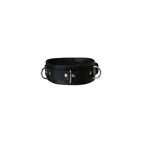 Leather Deluxe Locking Collar