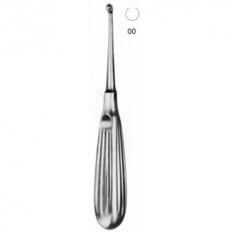 BRUNS BONE CURETTE