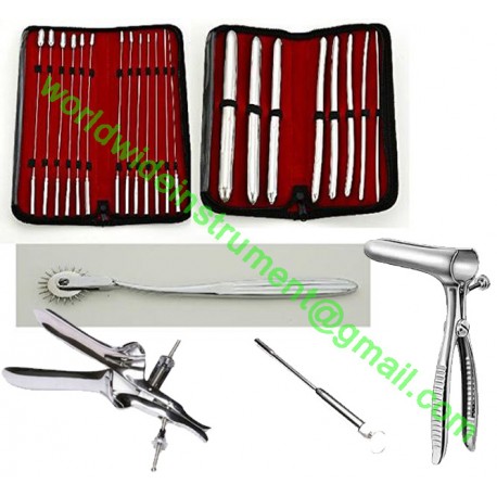 Uterine Hegar Dilator Set