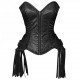 Brommel Sheep Nappa Leather Overbust Corset