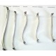 Dog Ear Cropping Tools Guide Clamps Set of 5